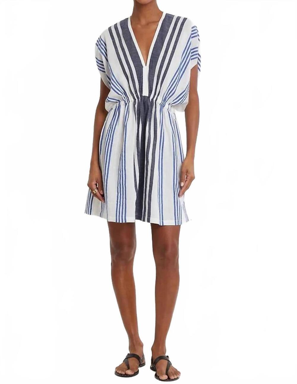 NEW LEMLEM alem dress in marina blue
